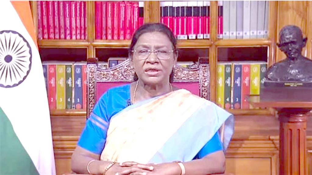 Republic Day President Draupadi Murmu addresses the nation India will soon become the worlds third largest economyPresident Murmu